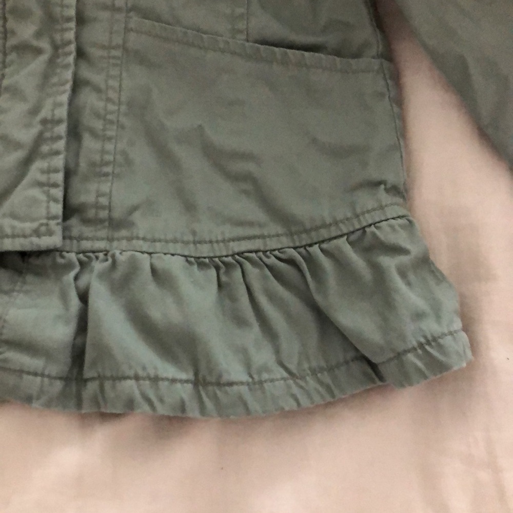 Old Navy Green Ruffle Jacket - Picture 2 of 5